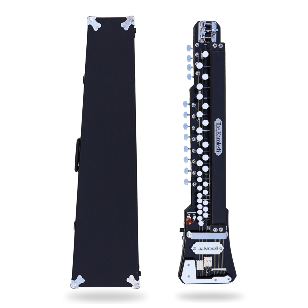 THE KAMLESH® TKB29 Bulbul Tarang with HardCase | RICH BLACK