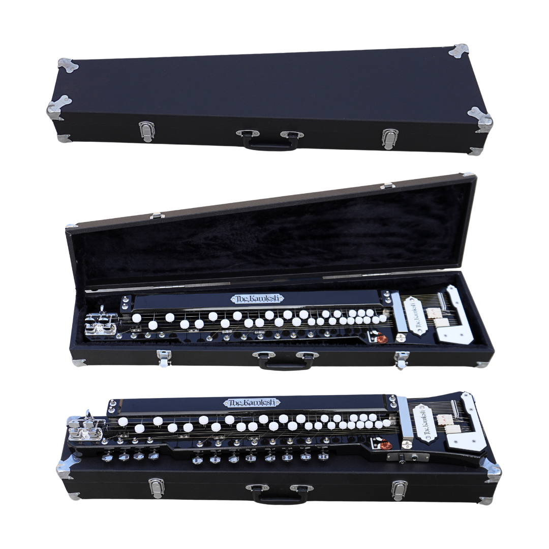 THE KAMLESH® TKB29 Bulbul Tarang with HardCase | RICH BLACK