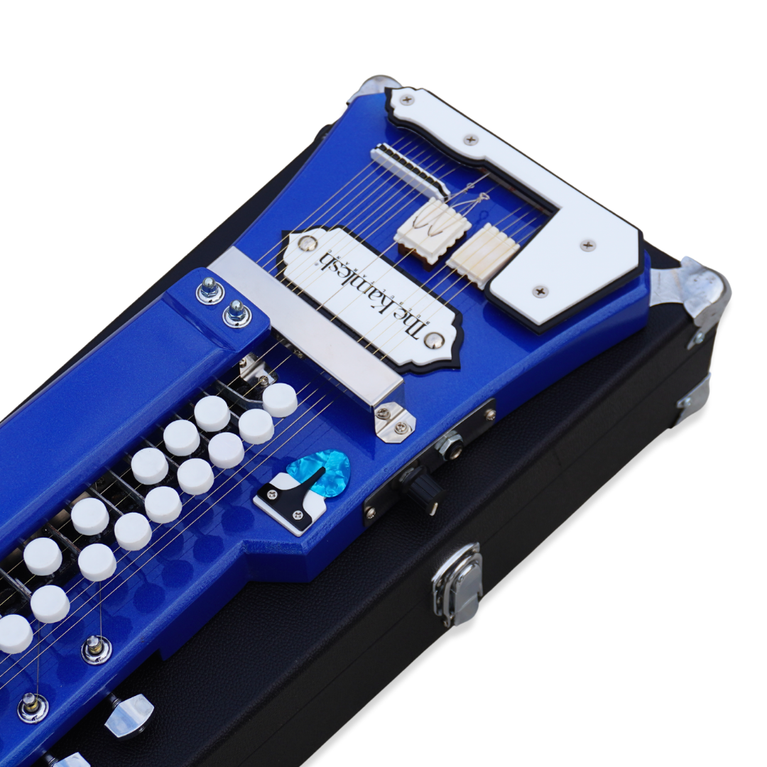 THE KAMLESH® TKB29 Bulbul Tarang with HardCase | ROYAL BLUE