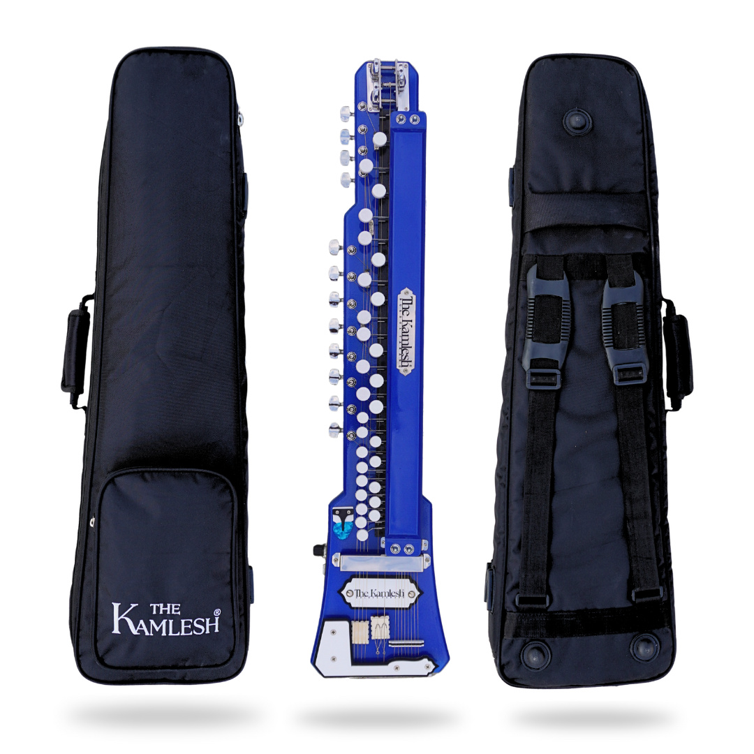THE KAMLESH® TKB29 Bulbul Tarang with GigBag | ROYAL BLUE