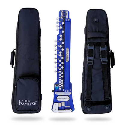 THE KAMLESH® Bulbul Tarang with Padded Bag- 29 Keys & 14 String Instrument | TKB29 - Royal Blue